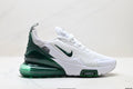 Nike Air Max Scorpion Sneakers in White and Green JFD28-GDE - product image from the listing.