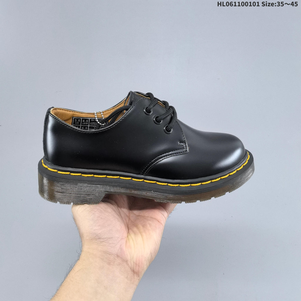 Dr. Martens Sinclair Black Platform Lace-Up Footwear - product image from the listing.