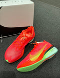 Nike Vaporfly 4 Road Racing Shoes HF6414-600 in Red - product image from the listing.