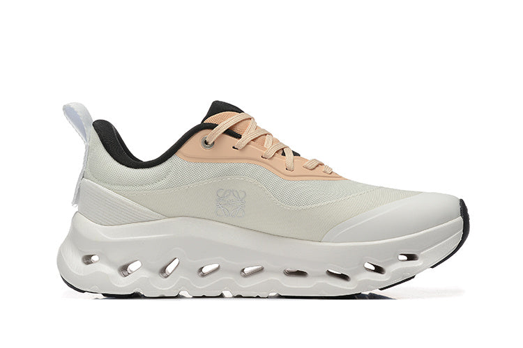 Cream and Peach Loewe Cloudtilt 2.0 Sneakers - product image from the listing.