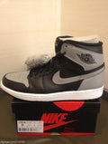 Jordan 1 High Sneakers in Grey Black - product image from the listing.
