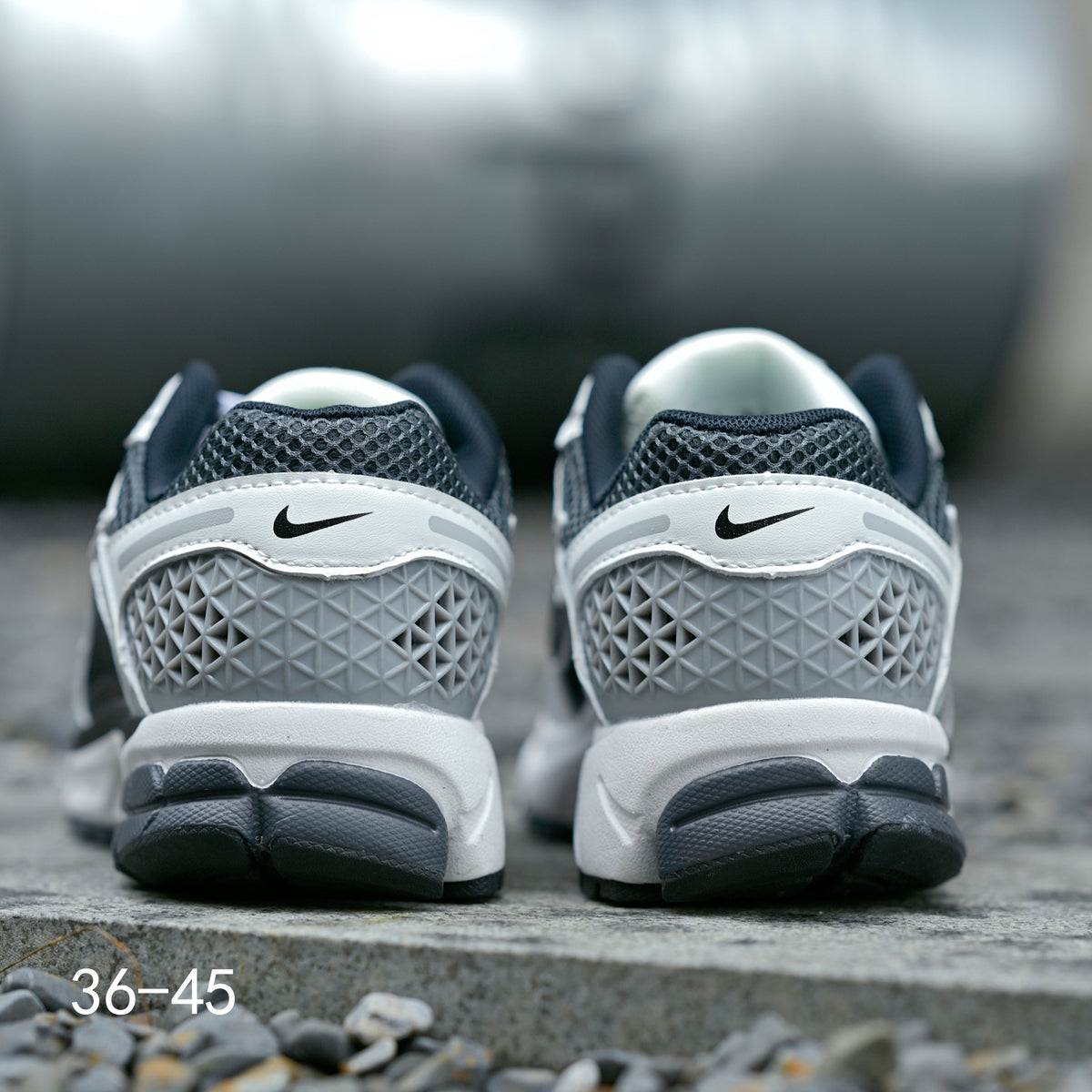 Nike Air Zoom Vomero 5 Sneakers, in Black and White - product image from the listing.