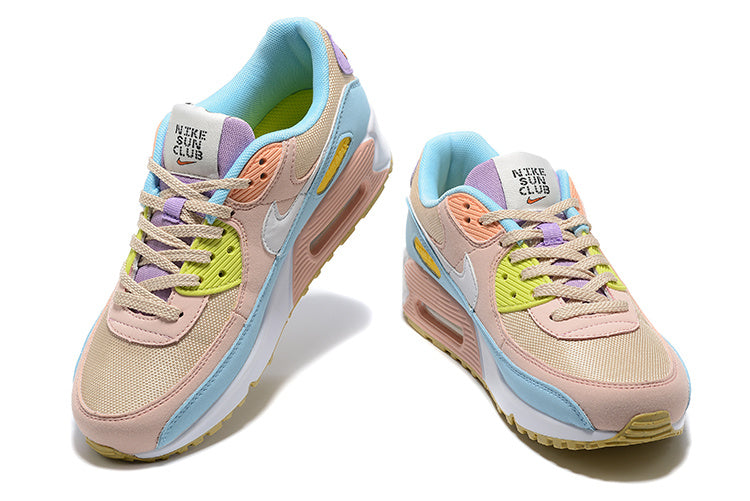 Nike Air Max 90 Sneakers in Pastel Multicolor DJ9997-100 - product image from the listing.