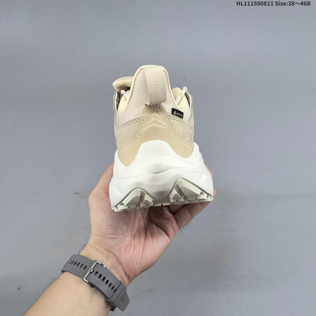 HOKA Kaha 2 Low GTX Low-Top Hiking Shoes, in Beige - product image from the listing.