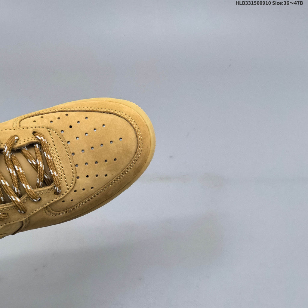 Nike Air Force 1 Low Wheat Trainers CJ9179-200 - product image from the listing.