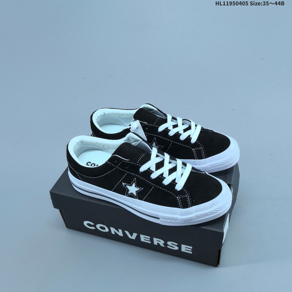 Converse One Star SNL Low-Top Sneakers in Black White - product image from the listing.