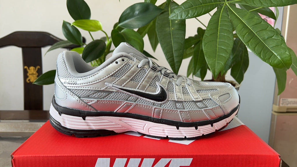 Nike P-6000 Sneakers in White Grey FD9876-101 - product image from the listing.