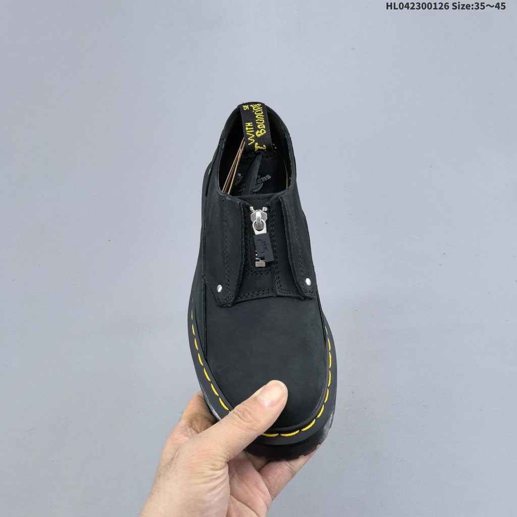 Dr. Martens Sinclair Black Platform Footwear - product image from the listing.