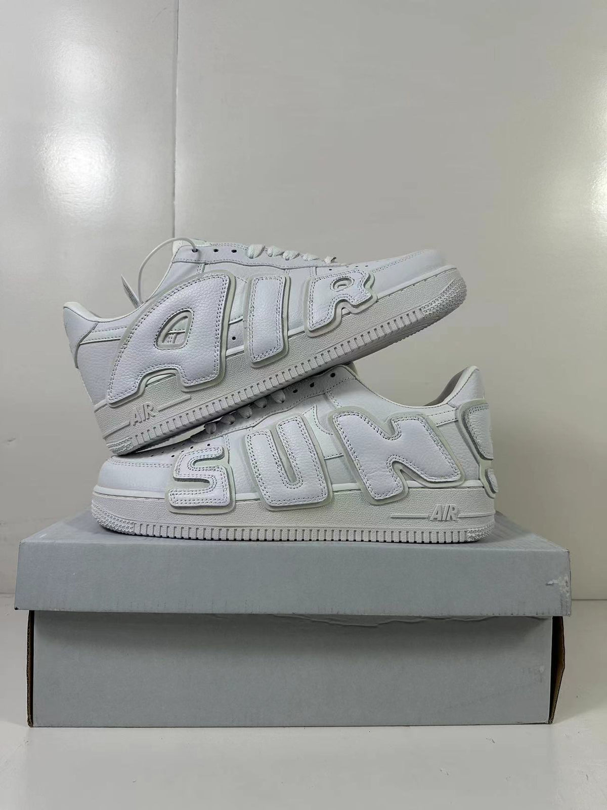 Nike Air Force 1 Low CPFM Sneakers in White DD7050-100 - product image from the listing.