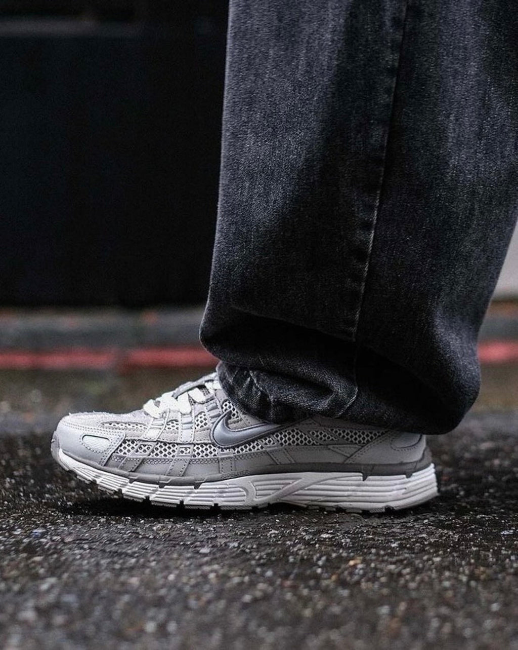 Grey Nike P-6000 Sneakers FN6837-012 - product image from the listing.