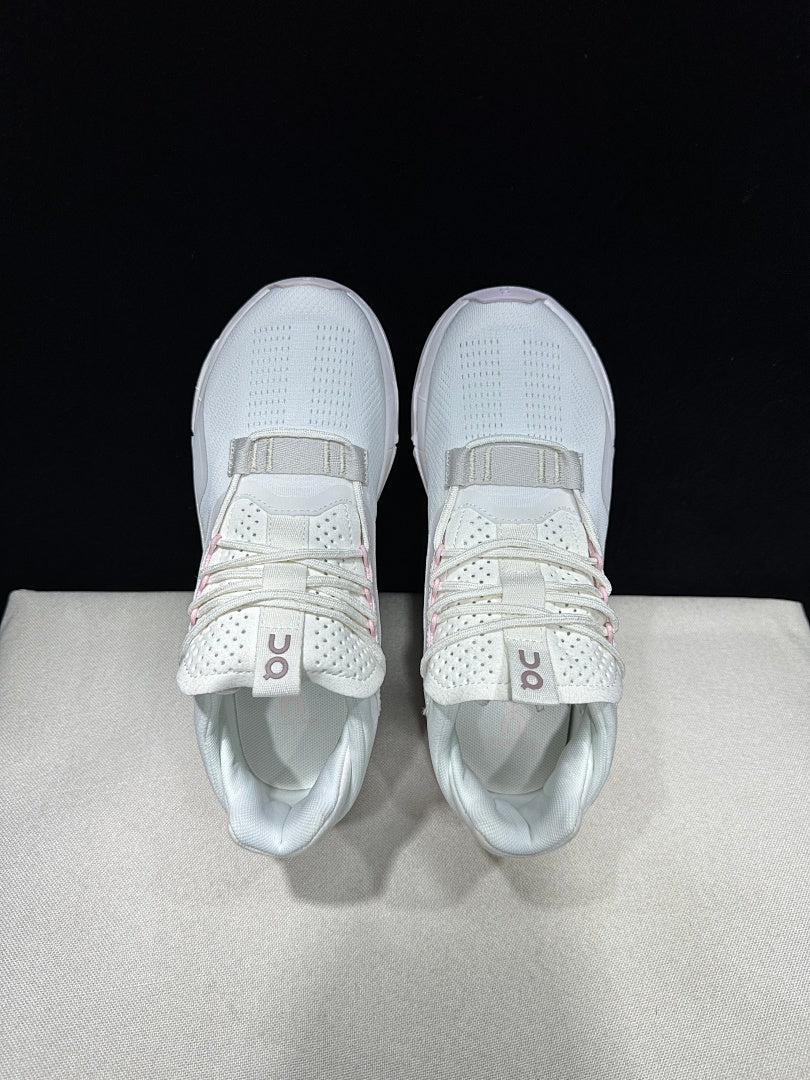 On Cloudnova 2 Trainers, White and Orchid - product image from the listing.