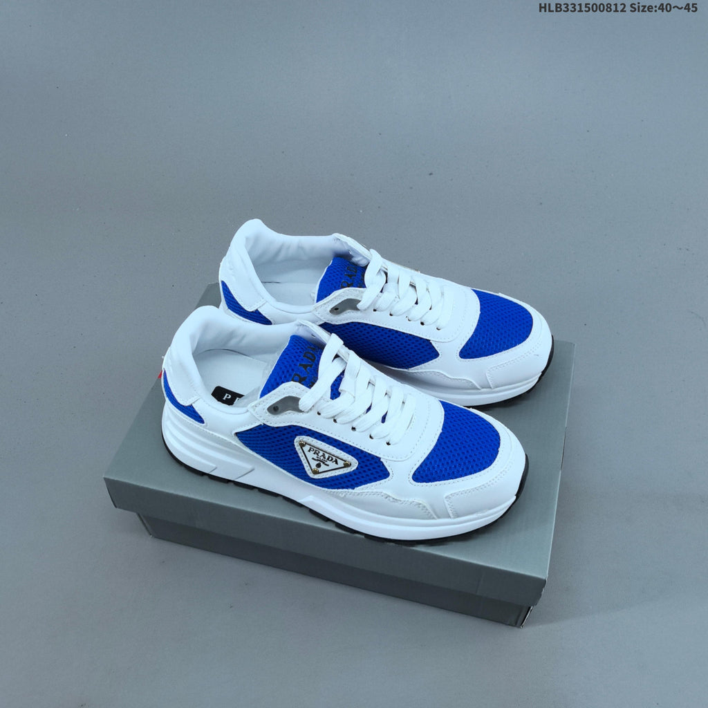 Prada America's Cup Low-Cut Lace-Up Sneakers - product image from the listing.