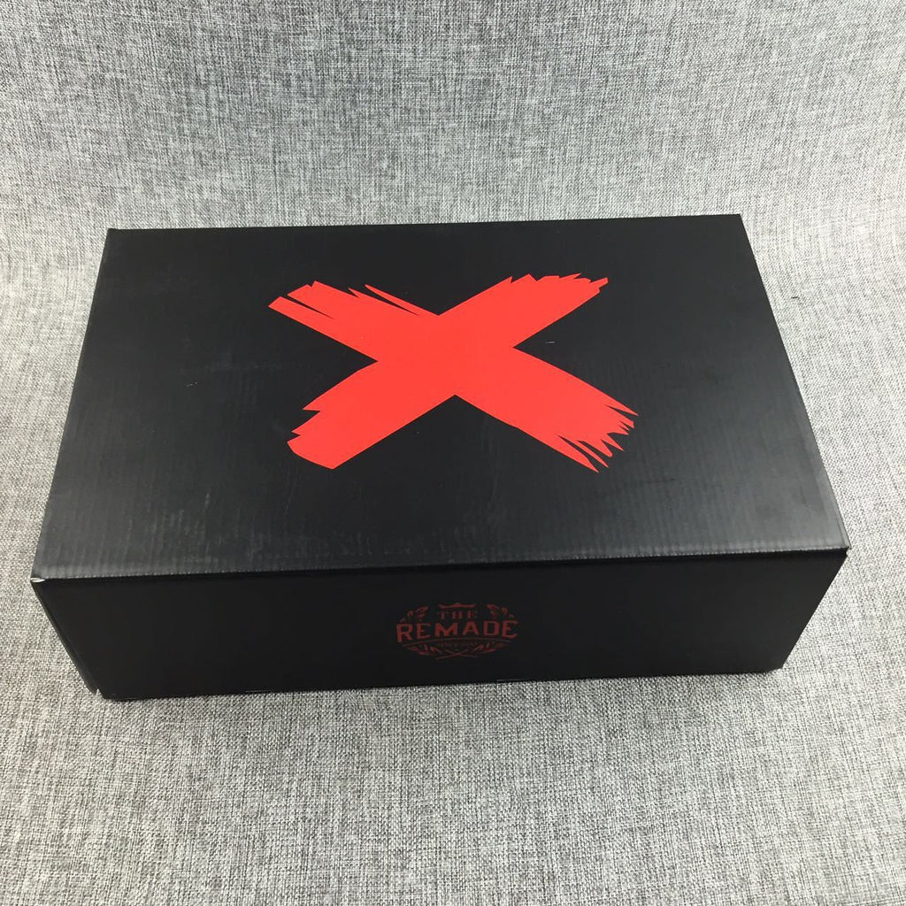 Black Red Scale-Textured Sneakers - Air Jordan 1 High - product image from the listing.