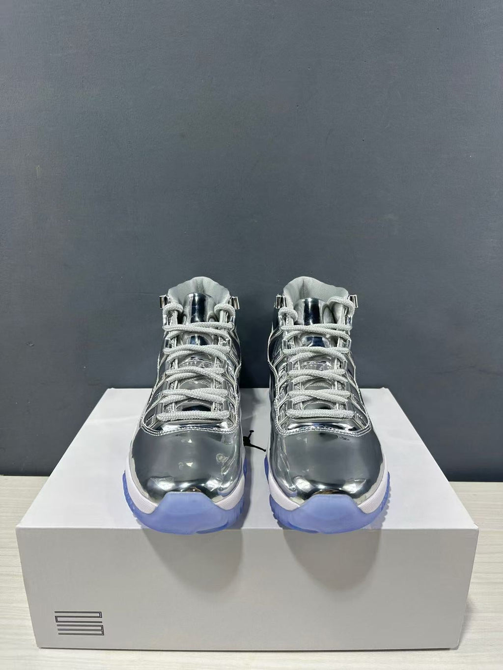 Air Jordan 11 Retro Silver High-Top Sneakers CT8012-730 - product image from the listing.