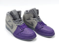 Nike Air Jordan 1 Mid SE Sneakers in Grey Purple CW5897-005 - product image from the listing.