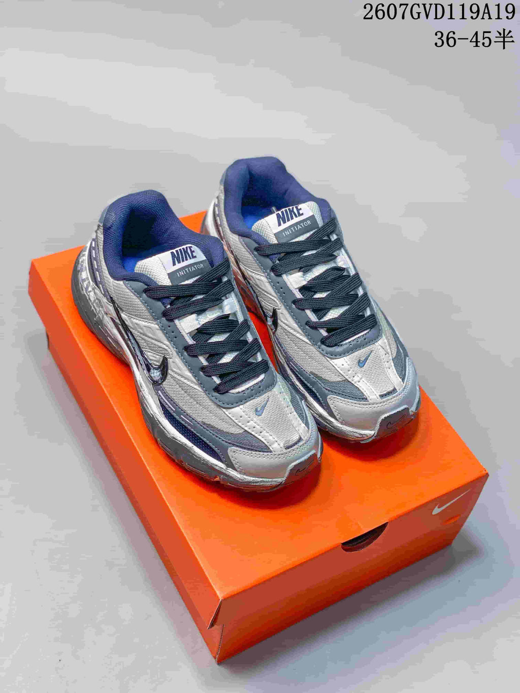 Nike Initiator Sneakers in Black and Grey - product image from the listing.