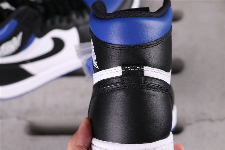 Air Jordan 1 High OG Court Sneakers in Purple 555088-041 - product image from the listing.