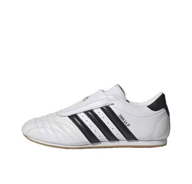 Adidas JQ4774 SM II Indoor Shoes in White and Black - product image from the listing.