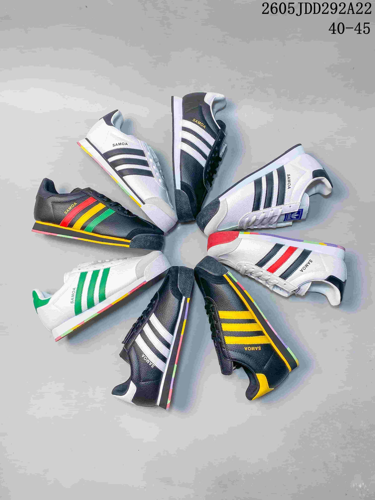 Adidas Originals Samoa Low-Cut Casual Sneakers - product image from the listing.