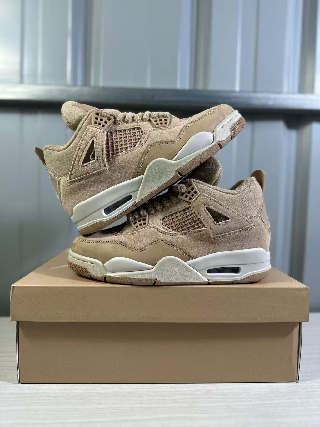 Air Jordan 4 Retro Desert Yellow HV0823-200 - product image from the listing.