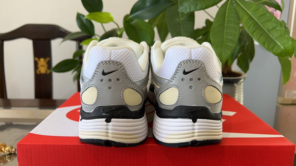 Nike P-6000 Trainers, Sail and Gray, FV6603-100 - product image from the listing.