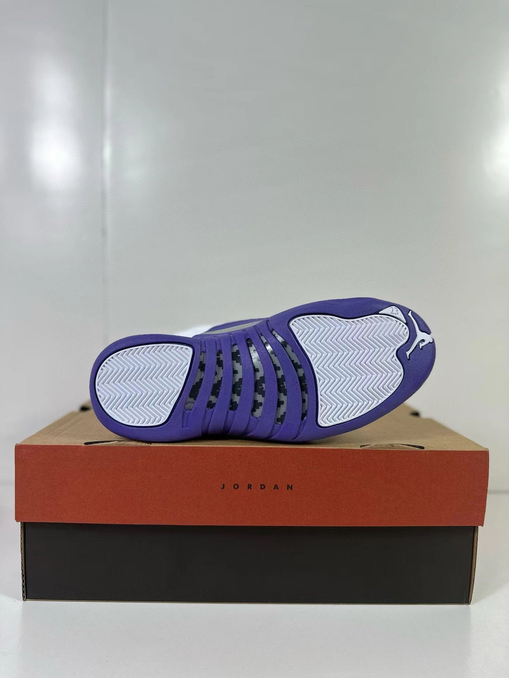 Air Jordan 12 Retro White Purple CT8013-150 Sneakers - product image from the listing.