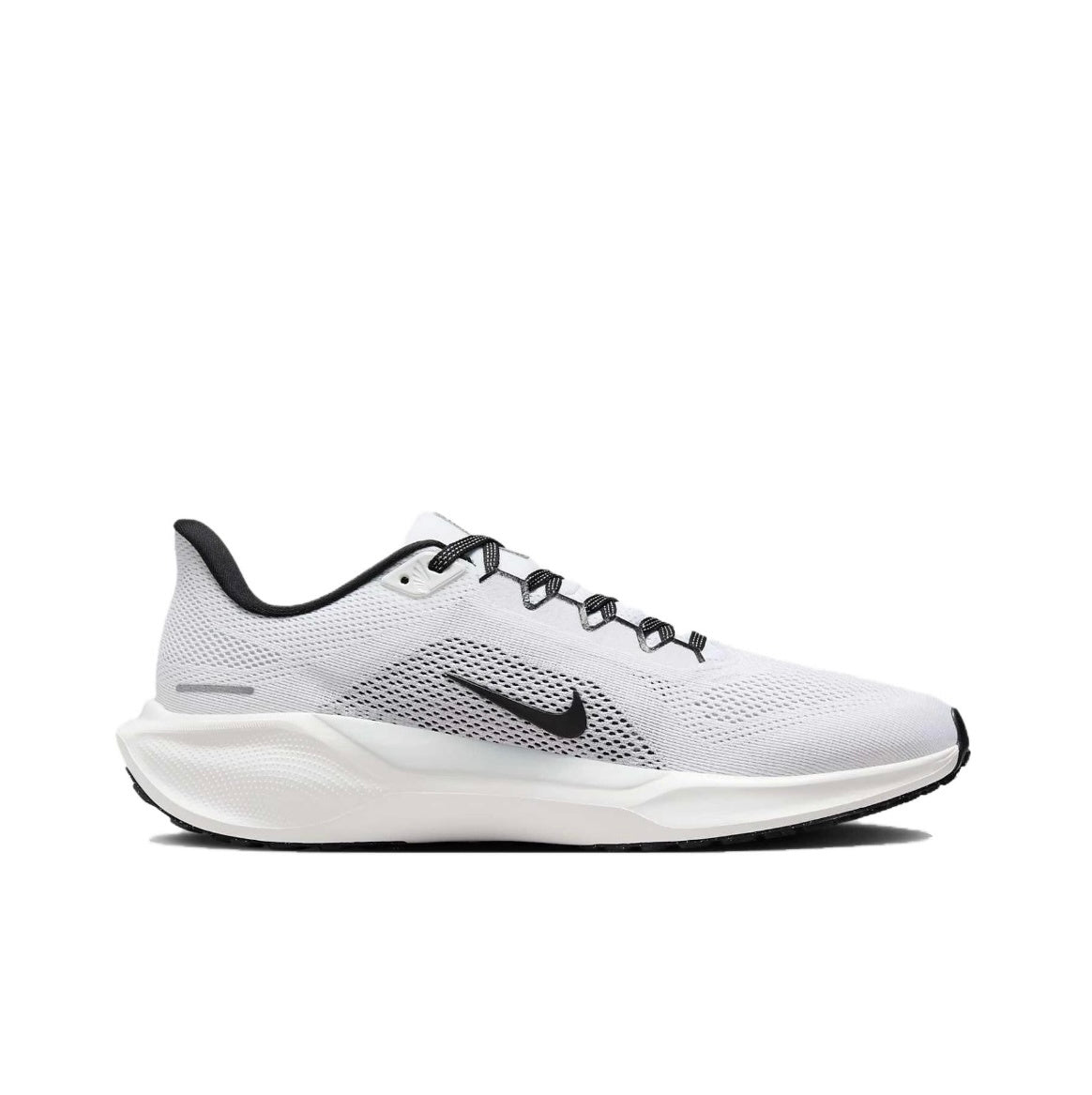 Nike Pegasus 41 Running Shoes in White Black FD2722-105 - product image from the listing.