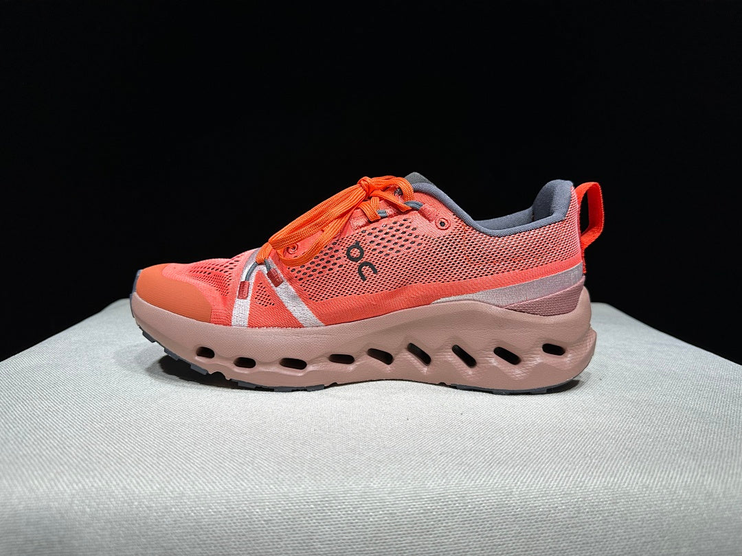 Orange On Cloudsurfer Trail Running Shoes - product image from the listing.
