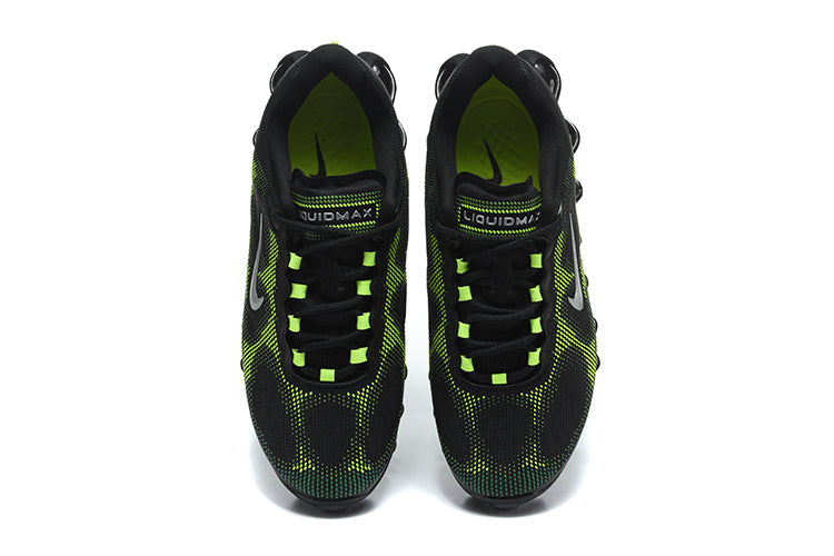 Nike Air Max Sneakers in Black and Volt Green - product image from the listing.