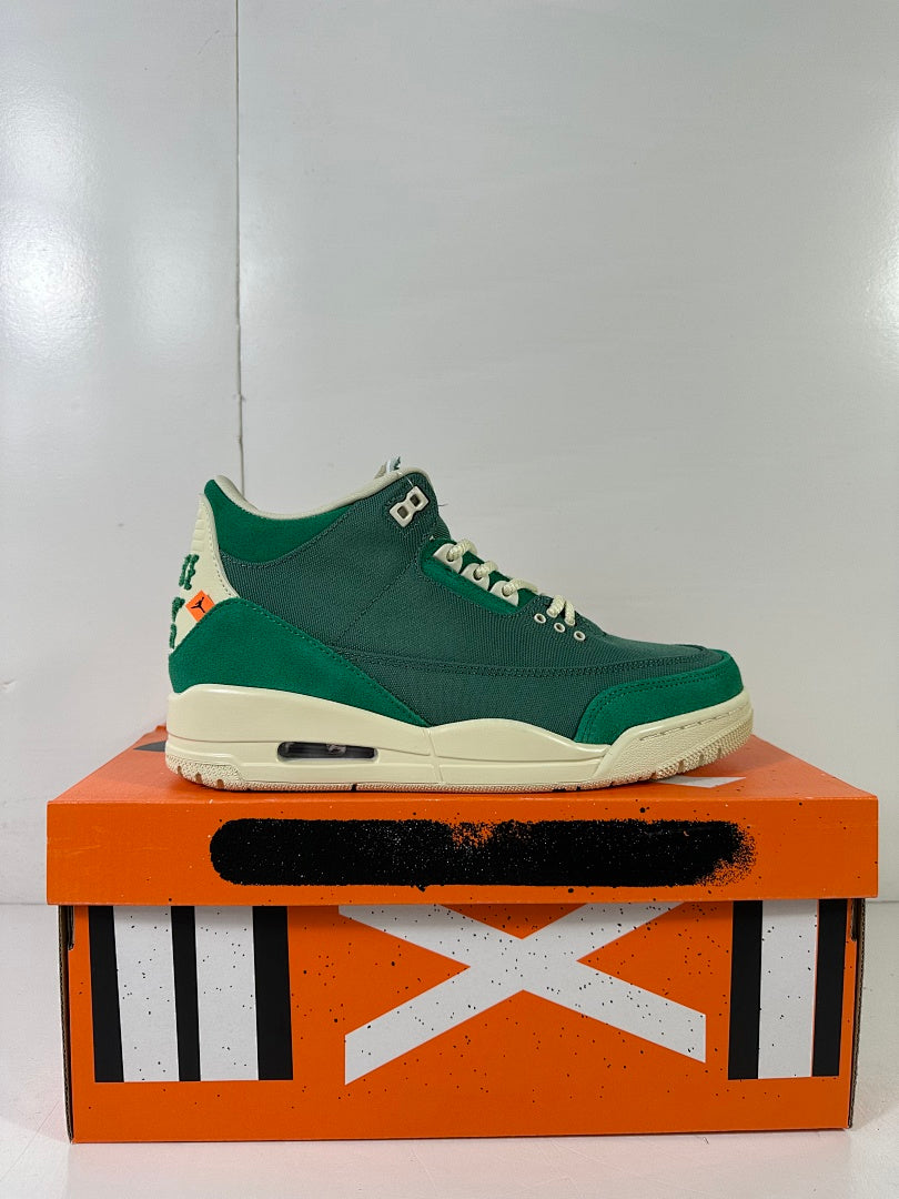 Air Jordan 3 Retro Bicoastal Green Sneakers FZ7974-300 - product image from the listing.