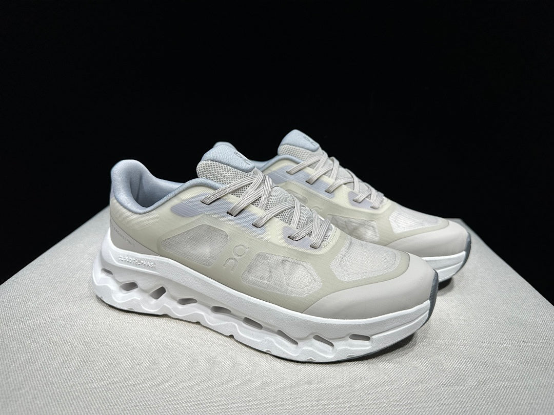 Light Grey On Cloudtilt Remix Sneakers - product image from the listing.
