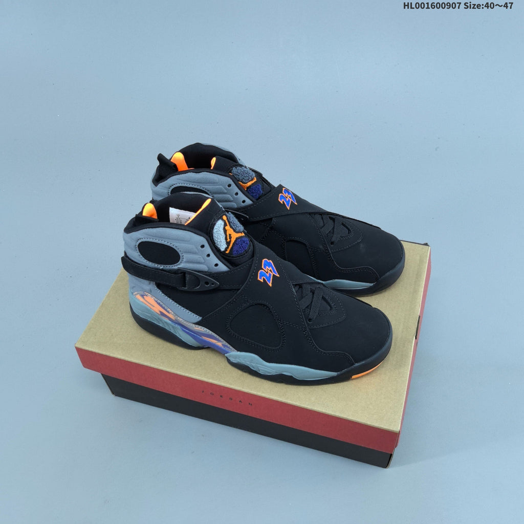 Air Jordan 8 Retro Phoenix Suns High-Top Sneakers - product image from the listing.