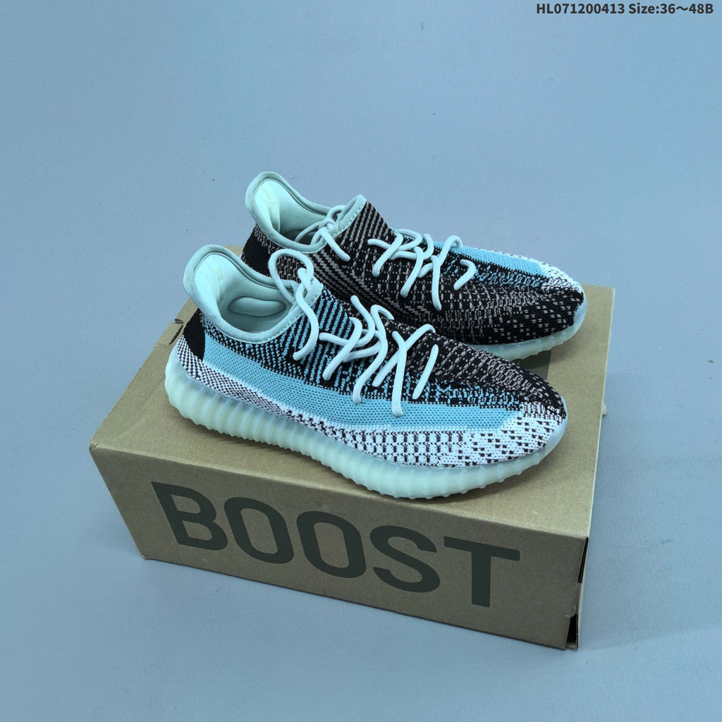 Adidas Yeezy 350 V2 Knit-Look Lifestyle Trainers - product image from the listing.