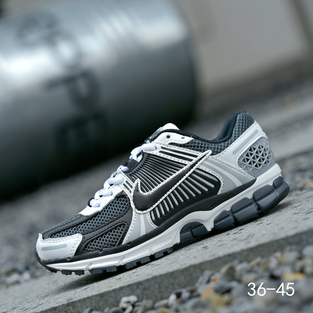 Nike Air Zoom Vomero 5 Sneakers, in Black and White - product image from the listing.