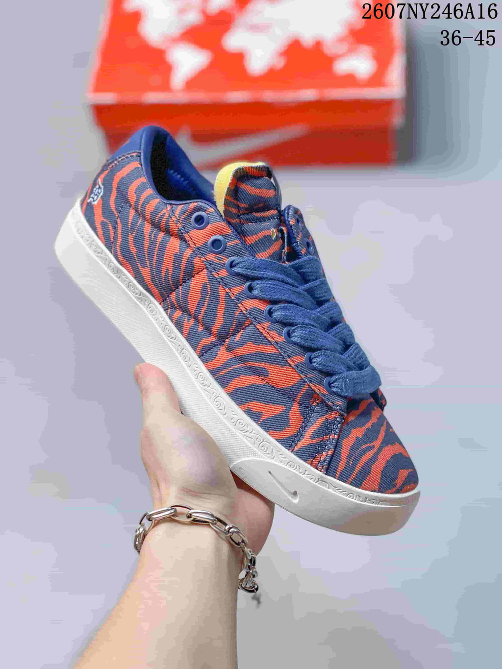 Nike Devin Booker x Blazer Low Trainers in Multiple Colorways - product image from the listing.