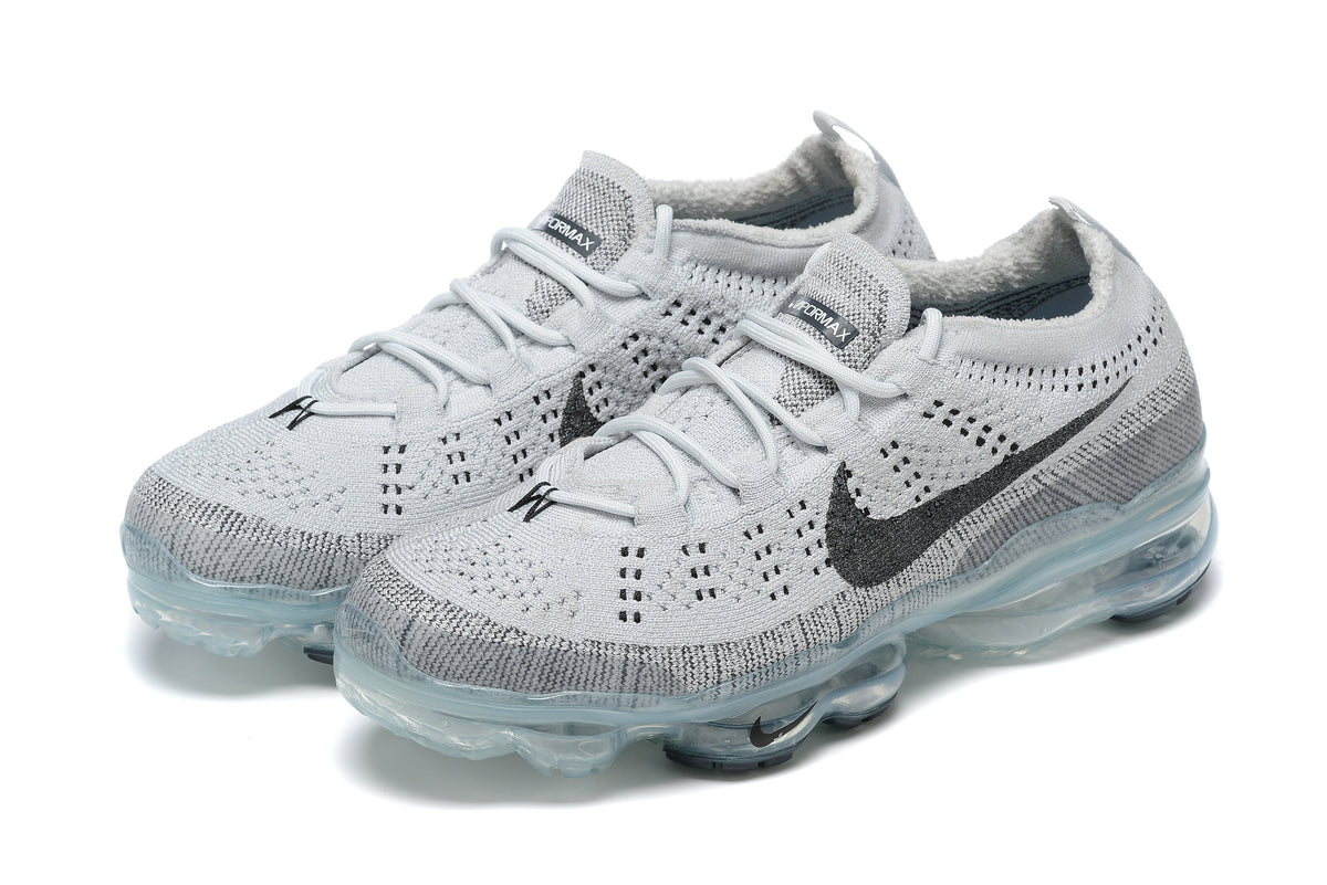 Nike Air VaporMax 2023 Flyknit Sneakers in Gray DV1678-100 - product image from the listing.