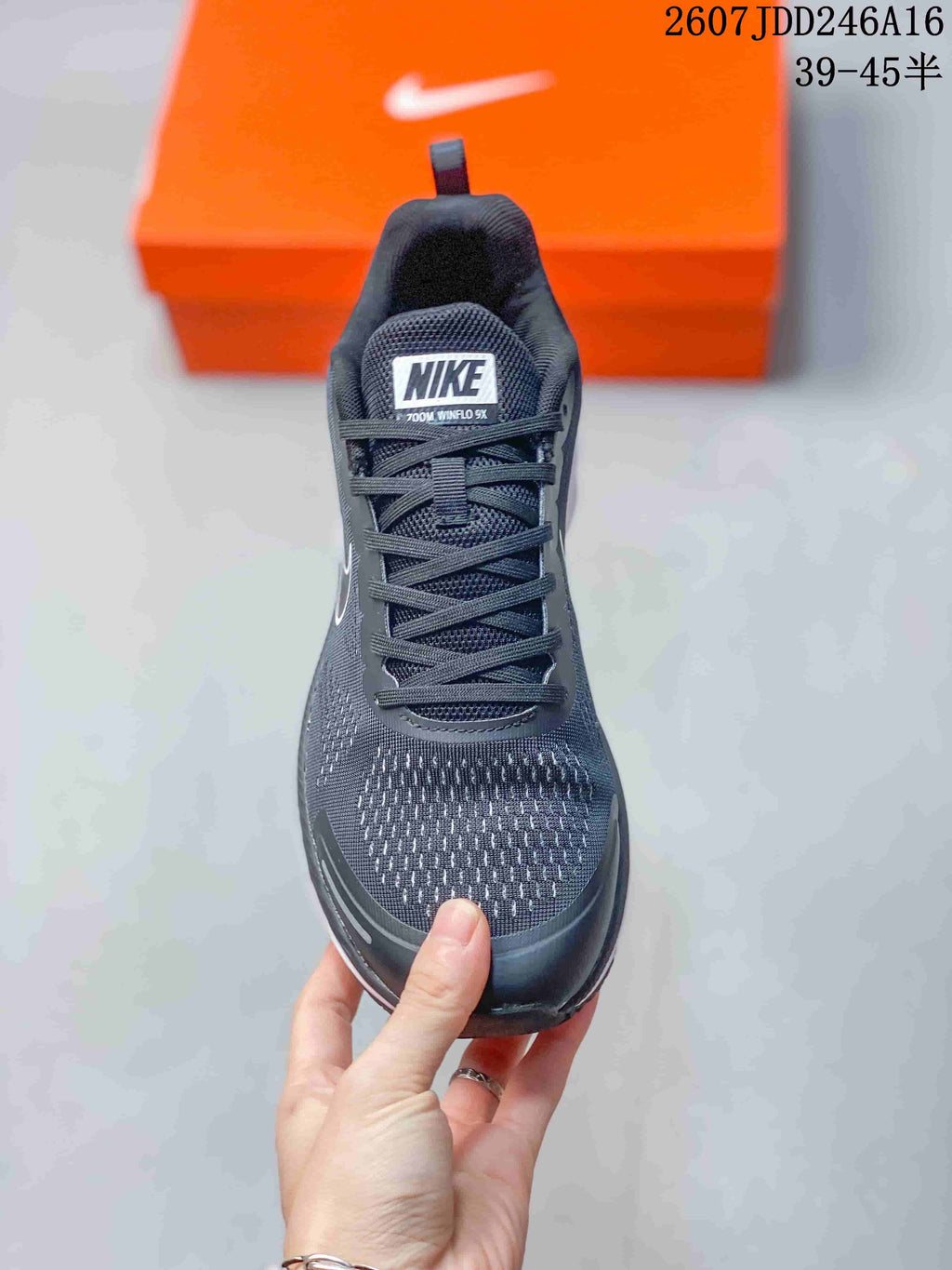Nike Zoom Pegasus 9X Running Shoes in Black White CZ6720-001 - product image from the listing.
