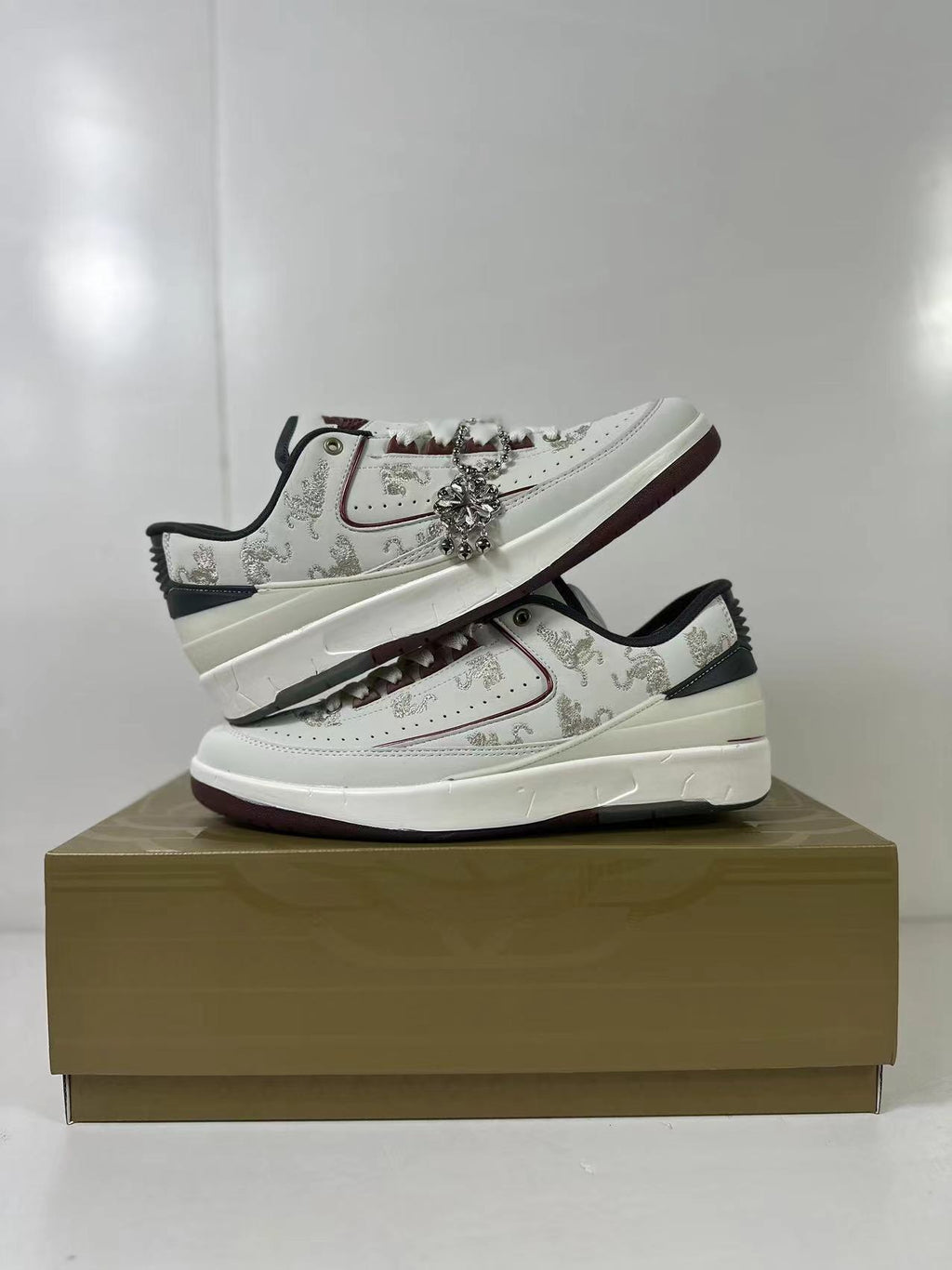 Air Jordan 2 Low Chinese New Year White FJ5736-100 - product image from the listing.
