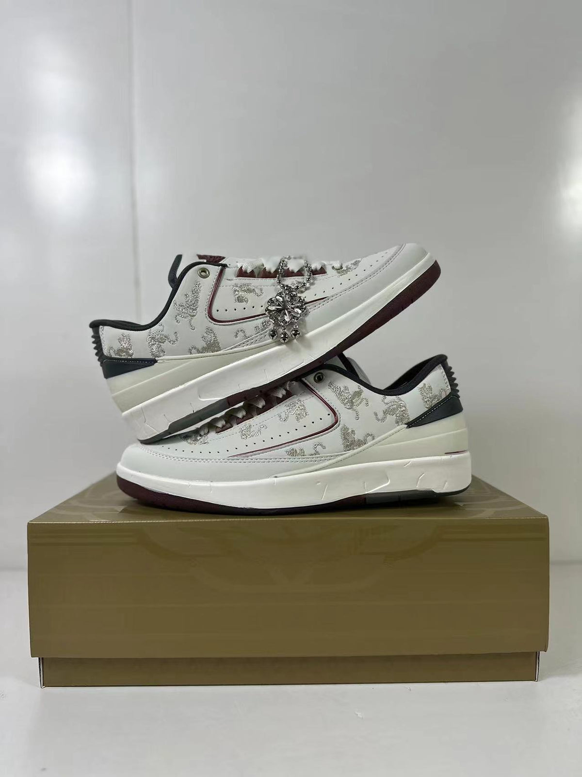 Air Jordan 2 Low Chinese New Year White FJ5736-100 - product image from the listing.