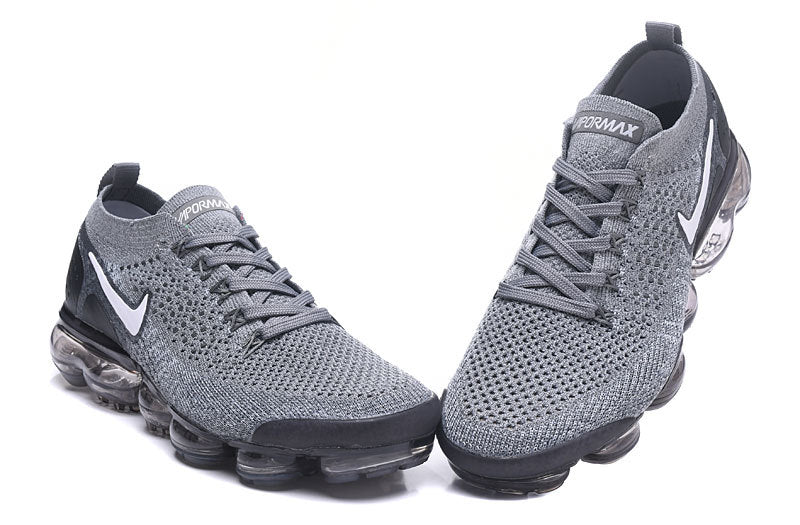 Nike Air VaporMax Flyknit 2 Sneakers in Dark Grey - product image from the listing.