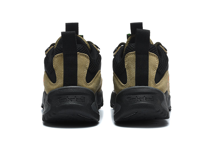 Olive and Black The North Face Suede-Style Trail Sneakers - product image from the listing.