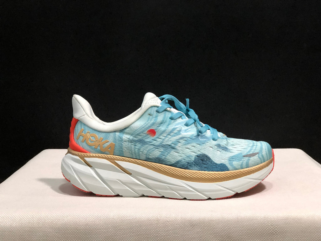 HOKA Clifton 8 Ink Wash Shoes for Running - product image from the listing.