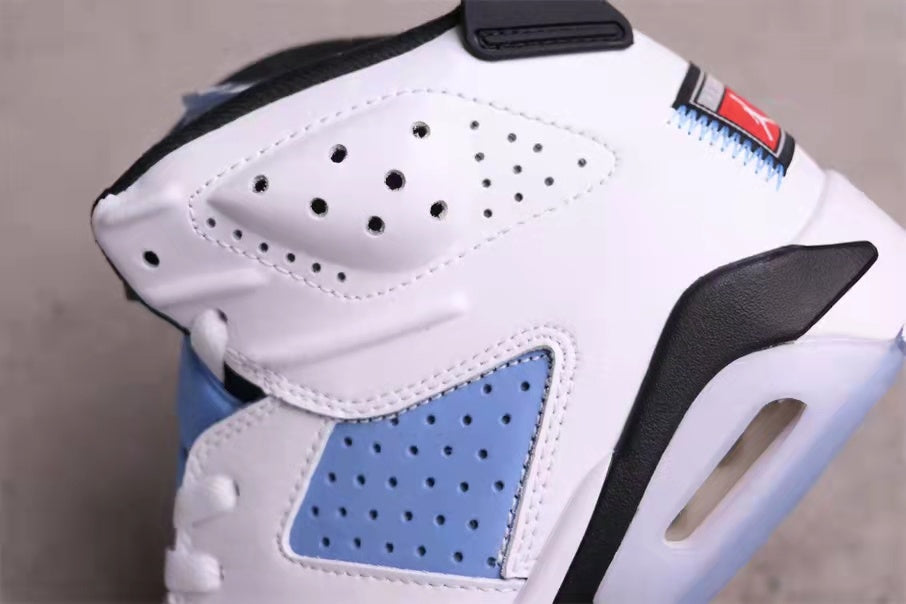 Jordan 6 Sneakers in University Blue CT8529-410 - product image from the listing.