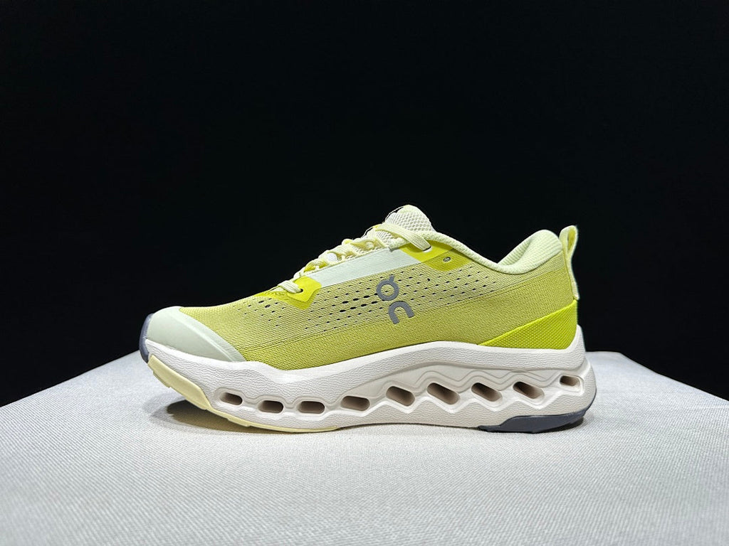 On Cloudsurfer Trail 2 Trail Running Shoes, in Ivory Lime - product image from the listing.