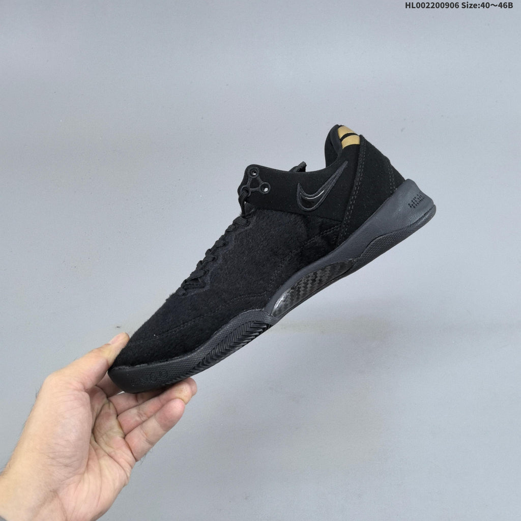 Nike Kobe 8 EXT Protro New Year The Horse Basketball Shoes in Black Gold - product image from the listing.