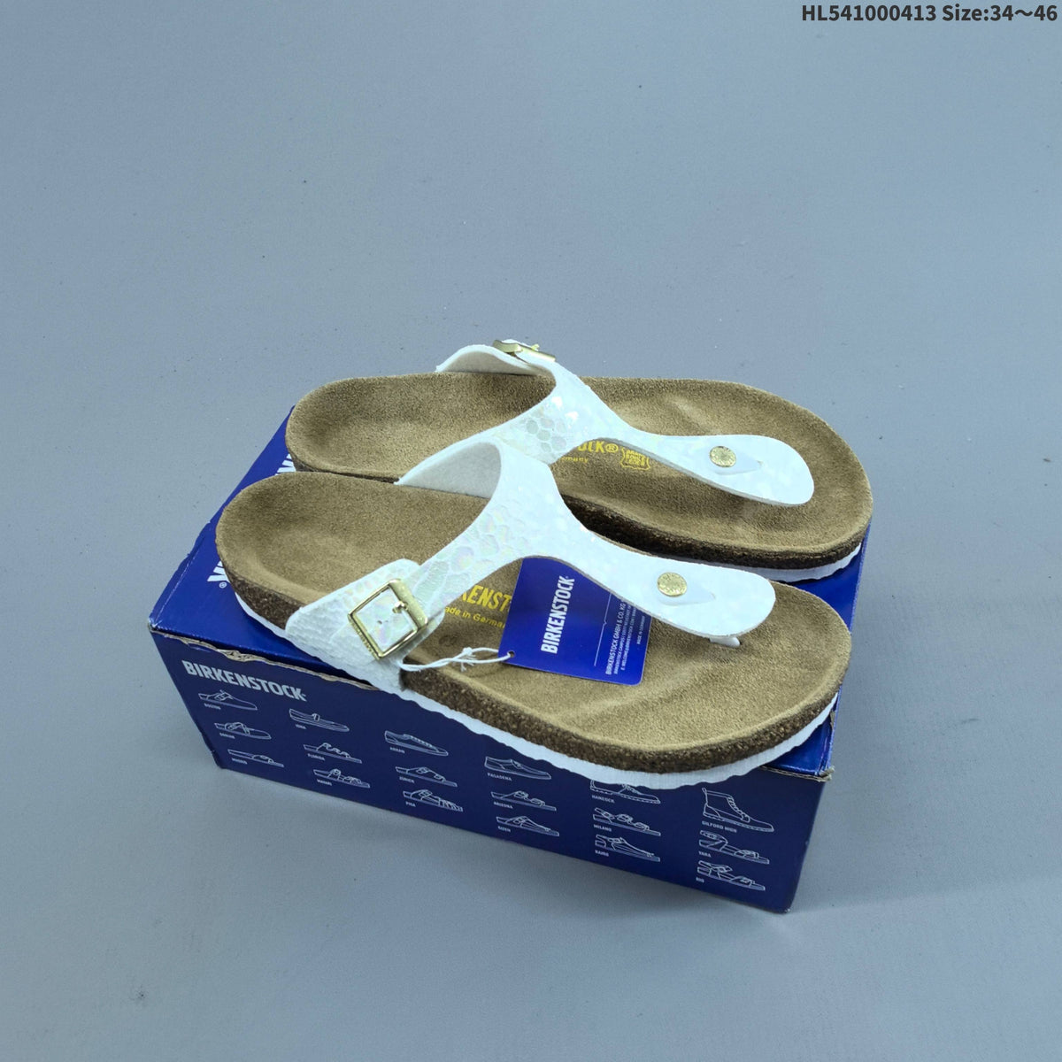 Gizeh Thong Sandals with Adjustable Buckle by Birkenstock - product image from the listing.