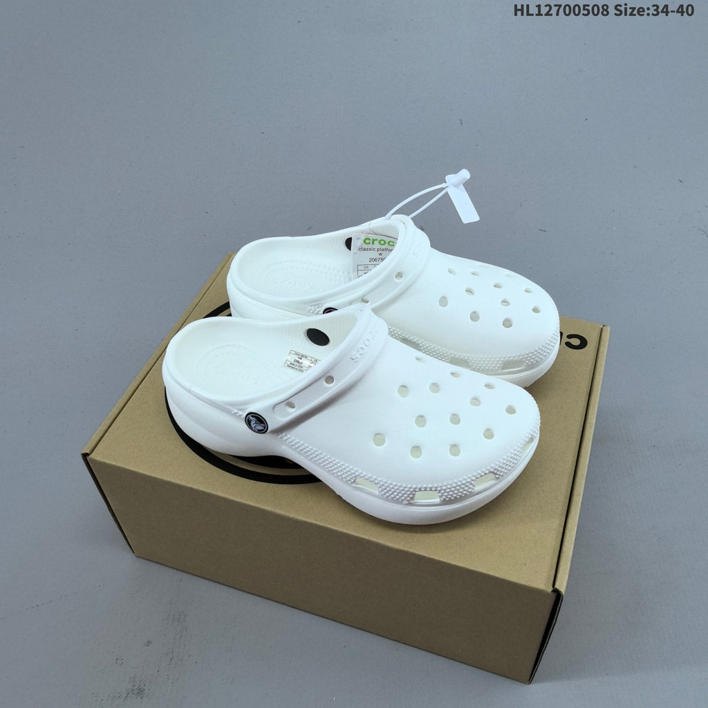 Classic Platform Clog with Ventilation Holes by Crocs - product image from the listing.