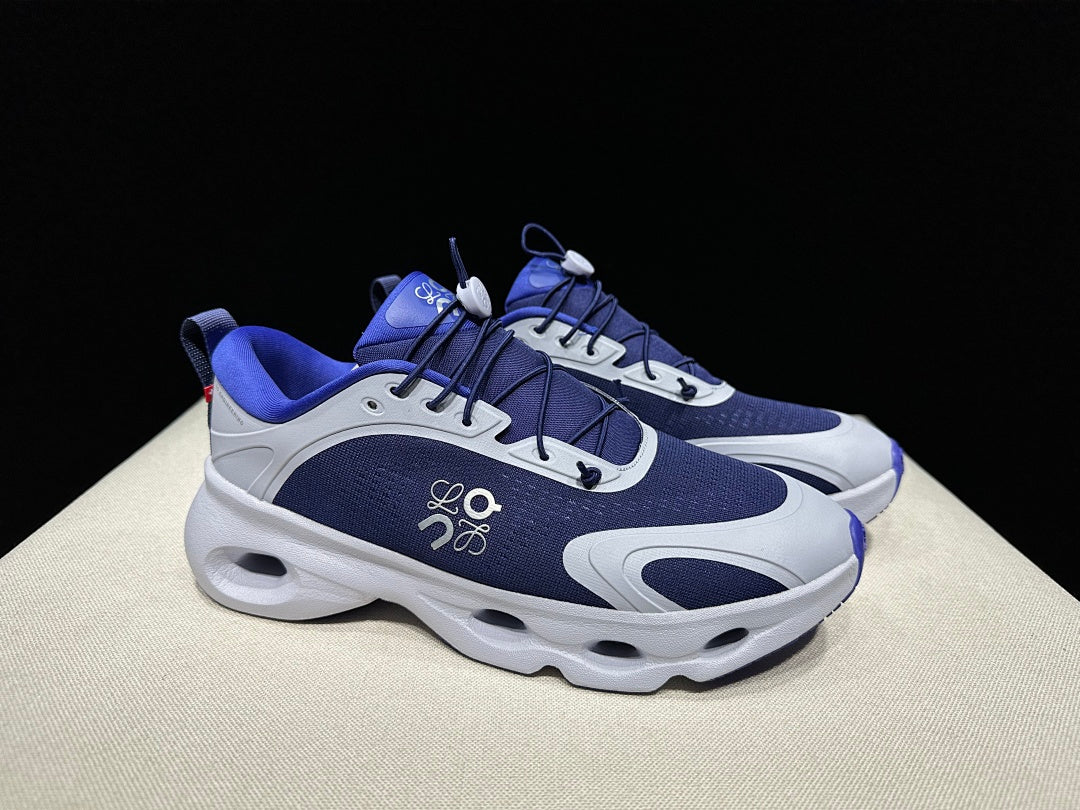 On x LOEWE Cloudventure 3.0 Sneakers, in Grey Blue - product image from the listing.