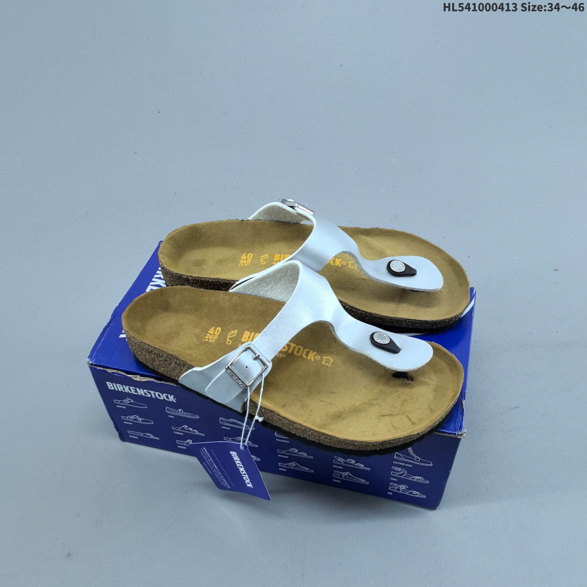 Gizeh Thong Sandals with Adjustable Buckle by Birkenstock - product image from the listing.