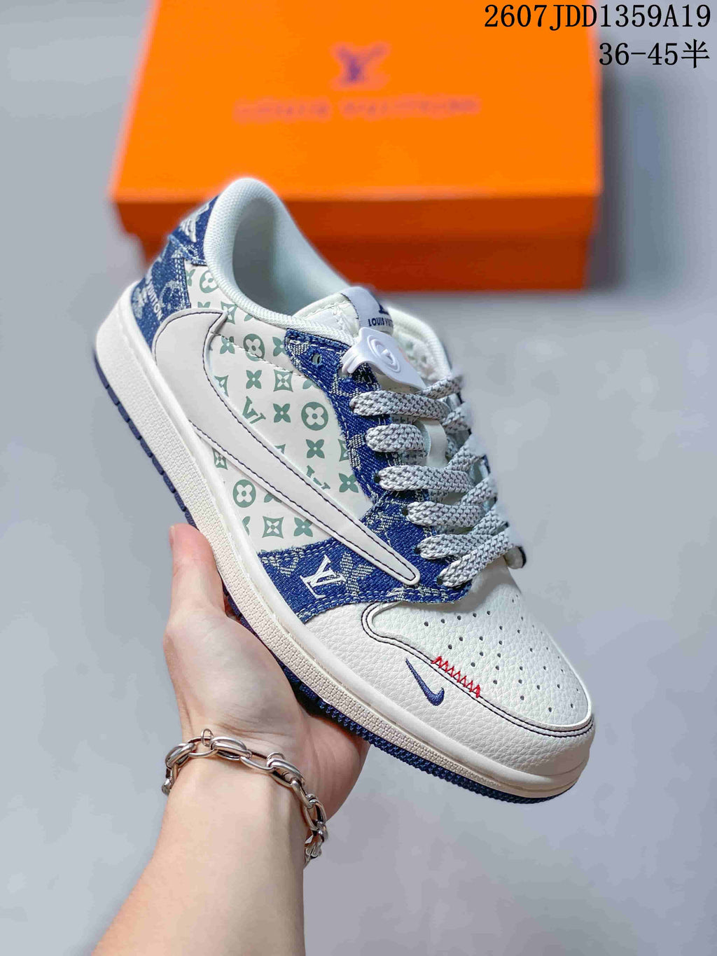 Air Jordan 1 Low Horse-Year Inspired Sneakers - product image from the listing.